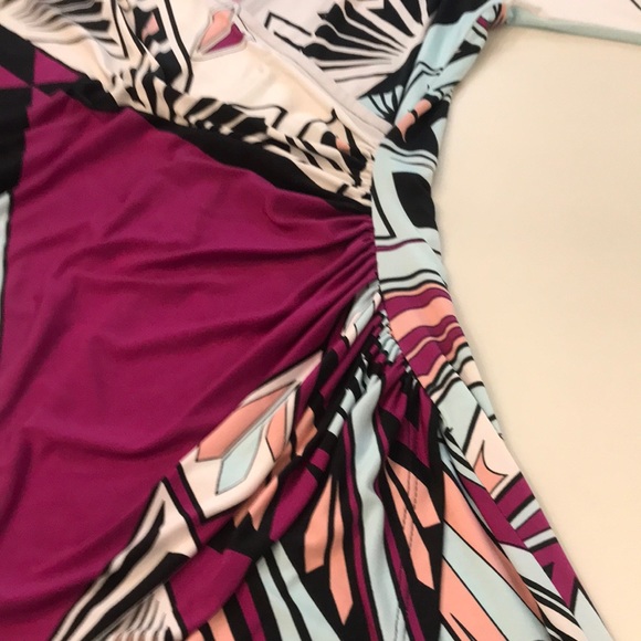 Authentic Analili Colorful Abstract Print Dress. Size XS. - Picture 6 of 7